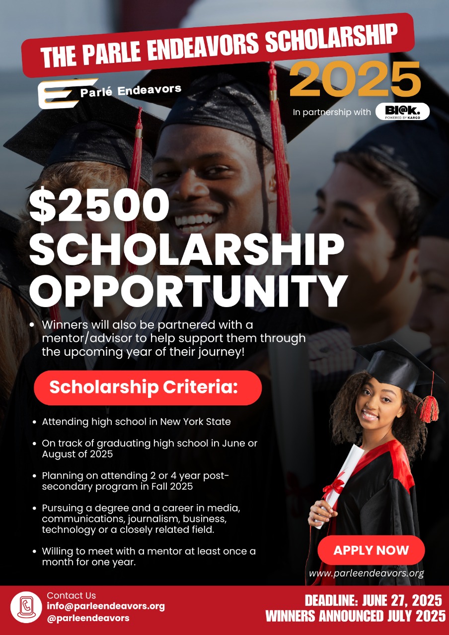 Parle Endeavors Scholarship 2025