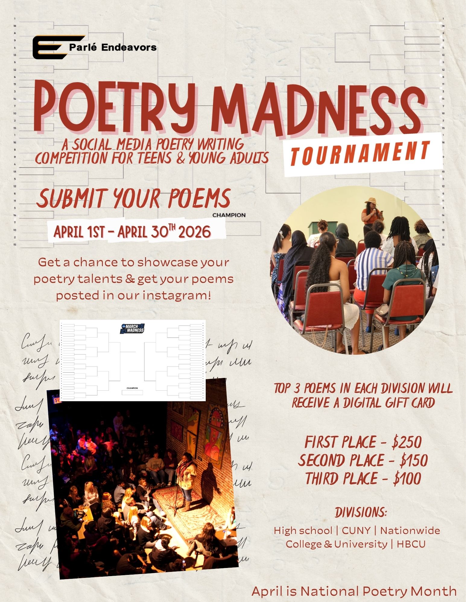 Poetry Madness Parle Endeavors Main