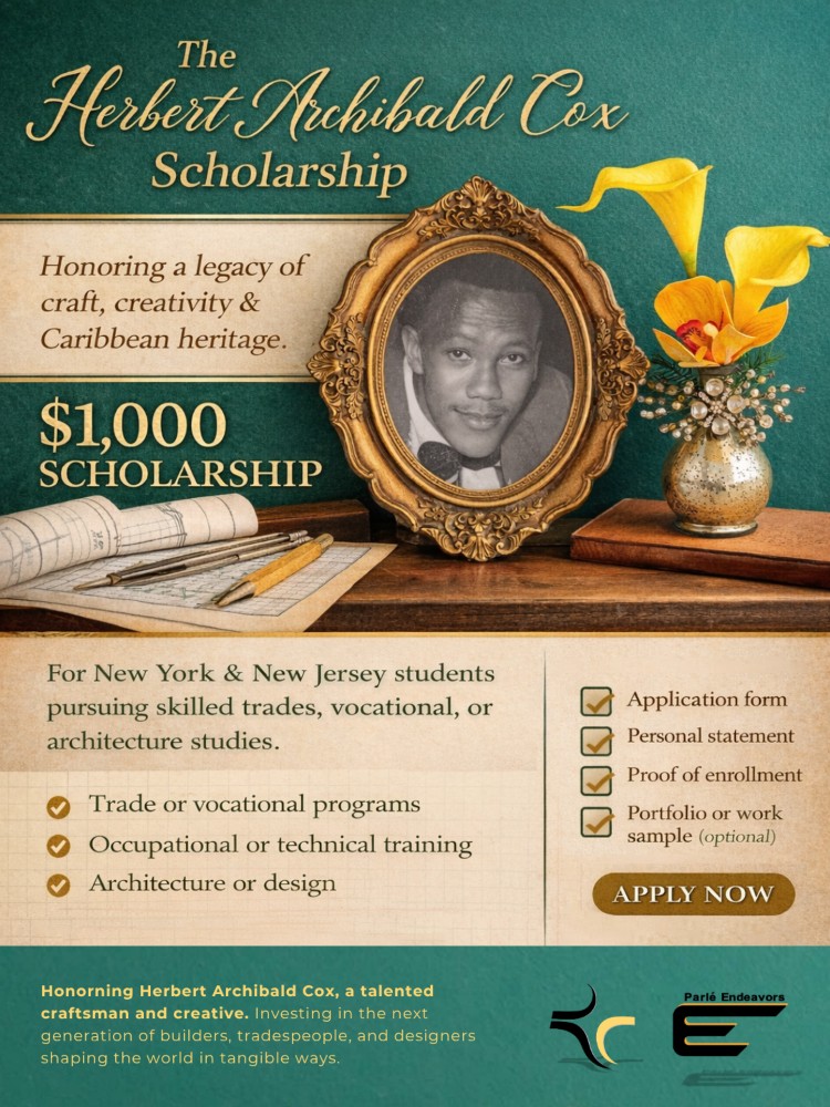 Herbert A. Cox Scholarship Flyer 
